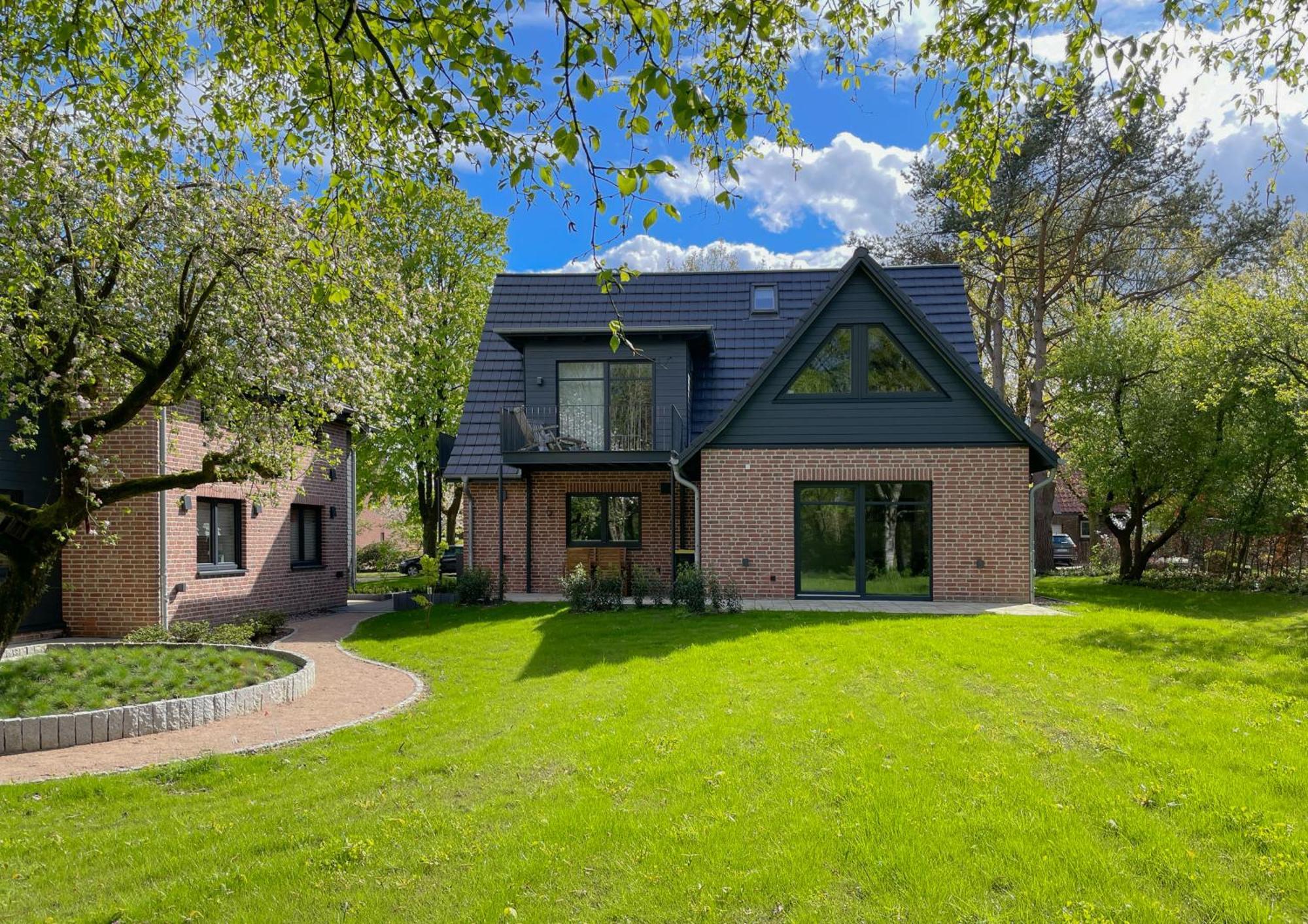 Traumhafte Ferienwohnung Am Park Scheessel Exteriör bild