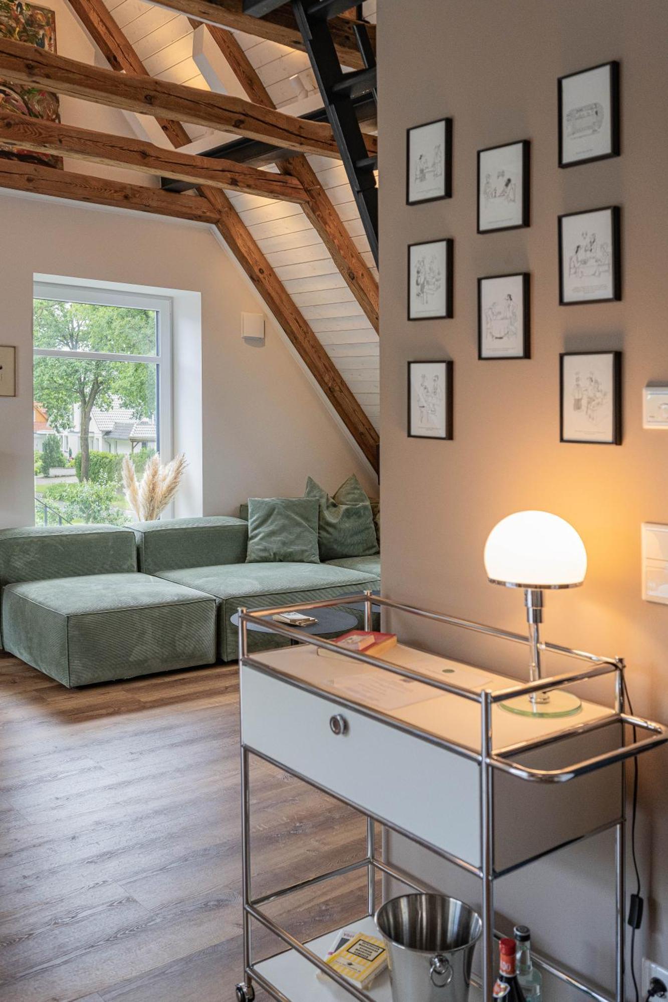 Traumhafte Ferienwohnung Am Park Scheessel Exteriör bild