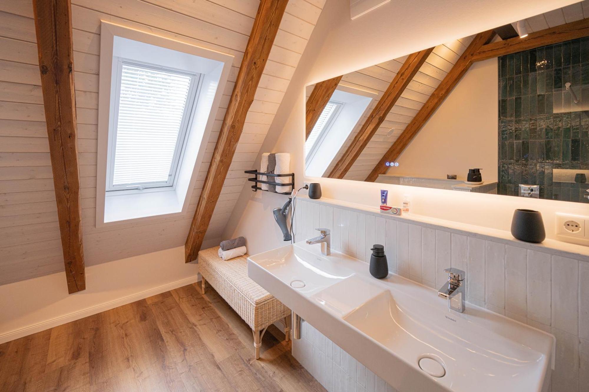 Traumhafte Ferienwohnung Am Park Scheessel Exteriör bild