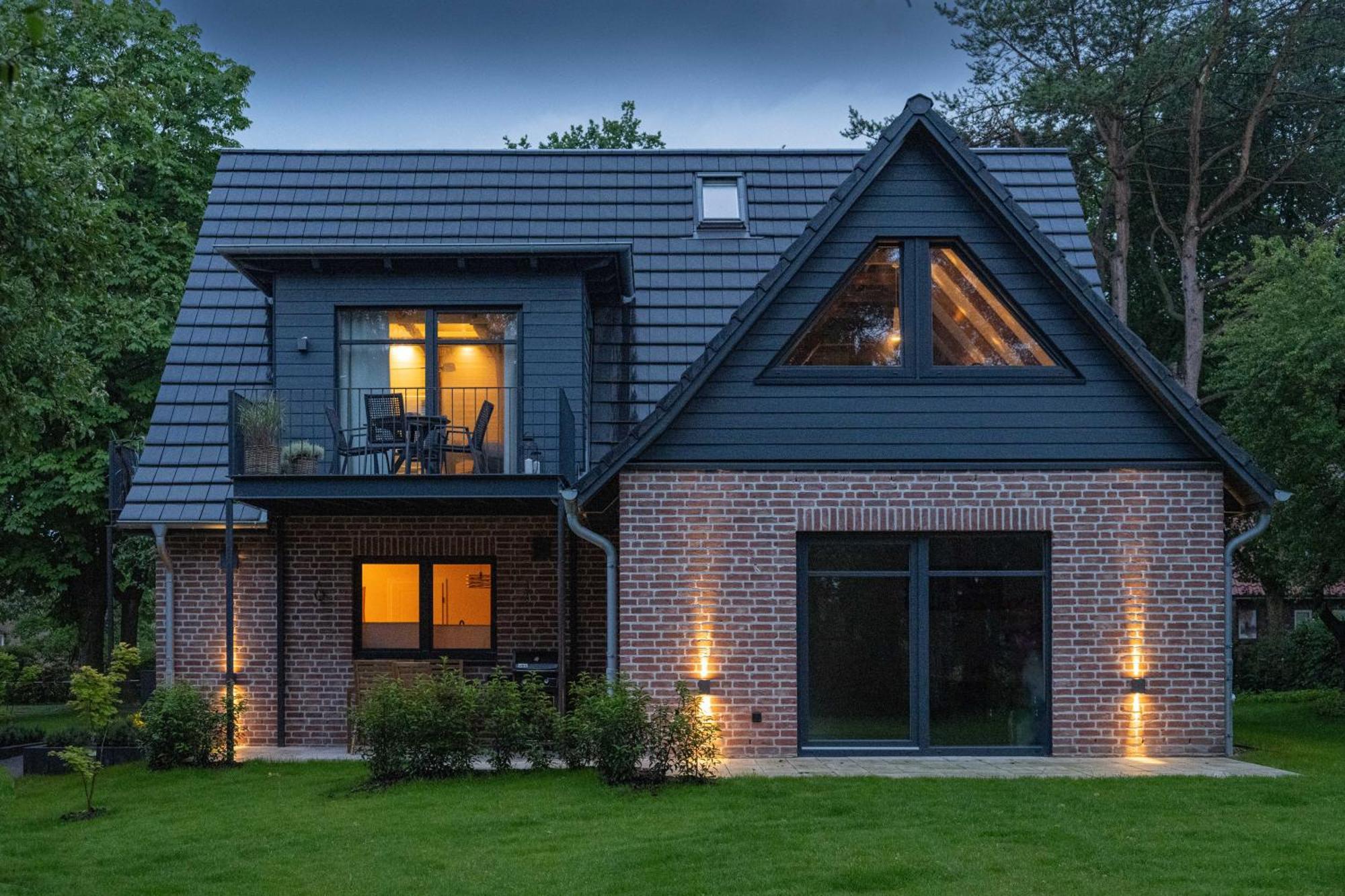 Traumhafte Ferienwohnung Am Park Scheessel Exteriör bild