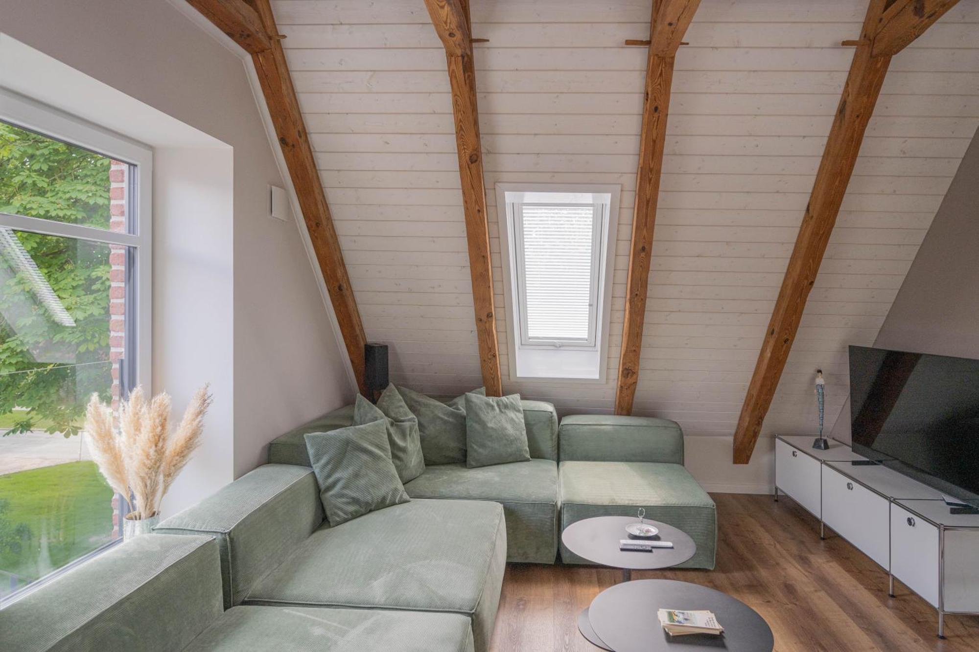Traumhafte Ferienwohnung Am Park Scheessel Exteriör bild